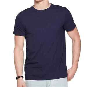 (2-PK) Men's Casual Fit Every Wear SS T-Shirt - Goodfellow & Co Xavier Navy SM